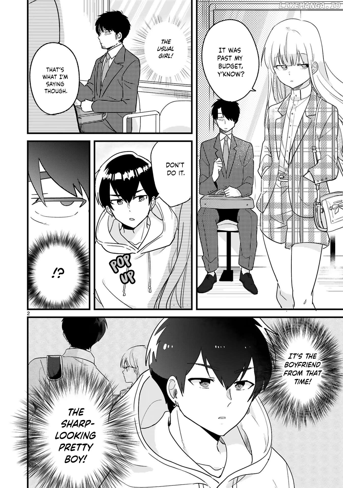 Kyou, Eki de Mita Kawaii Onna no Ko. Chapter 4 - page 2