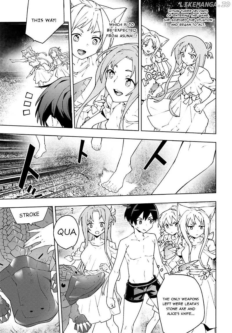 Sword Art Online Unital Ring Chapter 8 - page 32