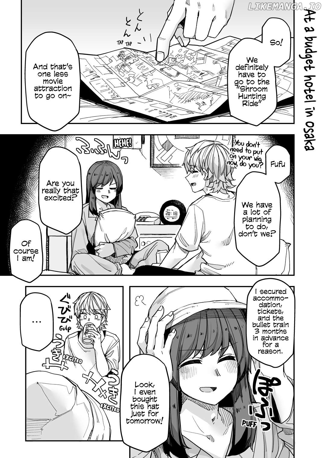 While Cross-Dressing, I Was Hit On By A Handsome Guy! Chapter 110 - page 1