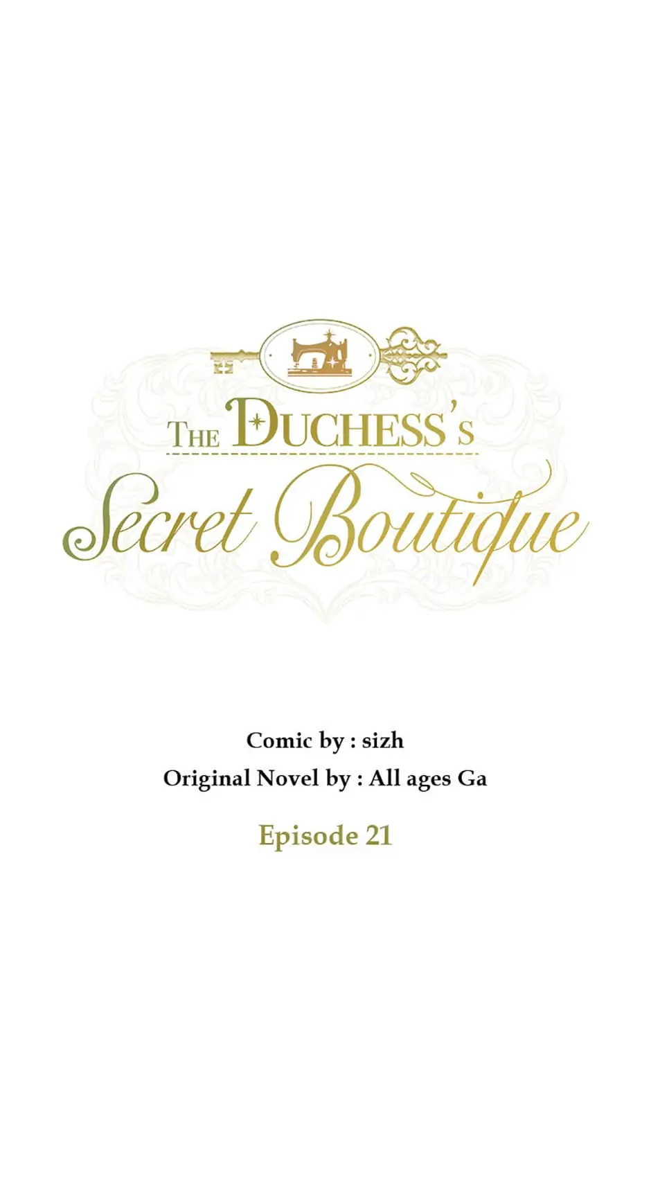 The Duchess’s Secret Dressing Room Chapter 21 - page 1