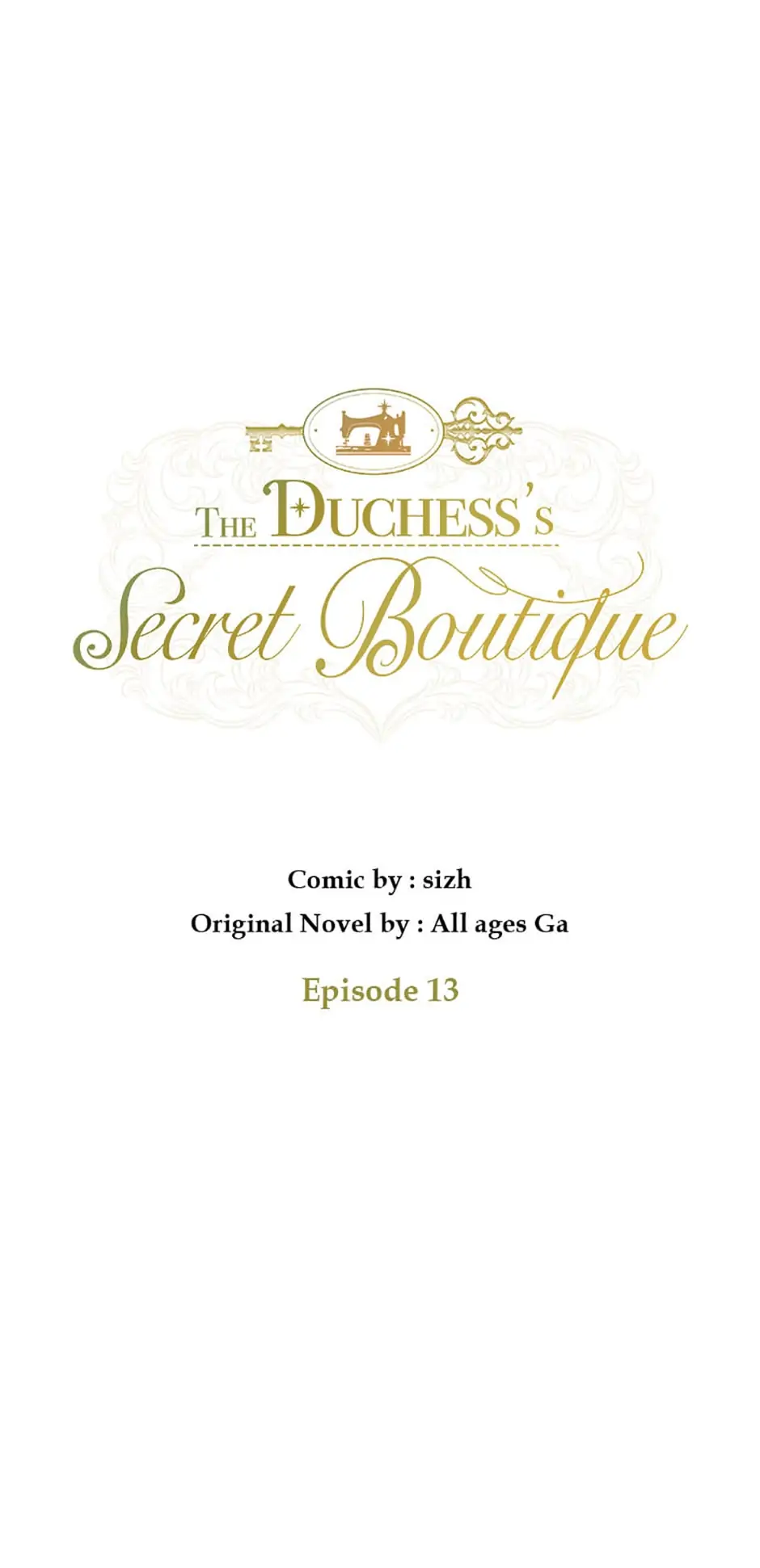 The Duchess’s Secret Dressing Room Chapter 13 - page 1