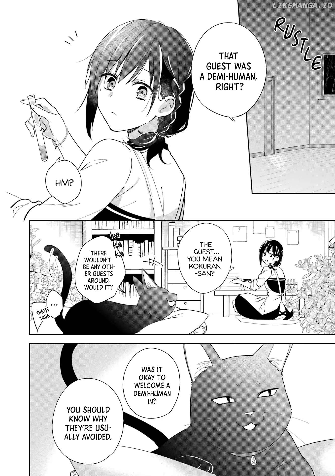 Isekai de Pension Hajimemashita. Sekai de Yuiitsu no Kuro Majo desu ga, Kono Chikara wa Okyaku-sama no Tame ni Tsukaimasu Chapter 2 - page 12