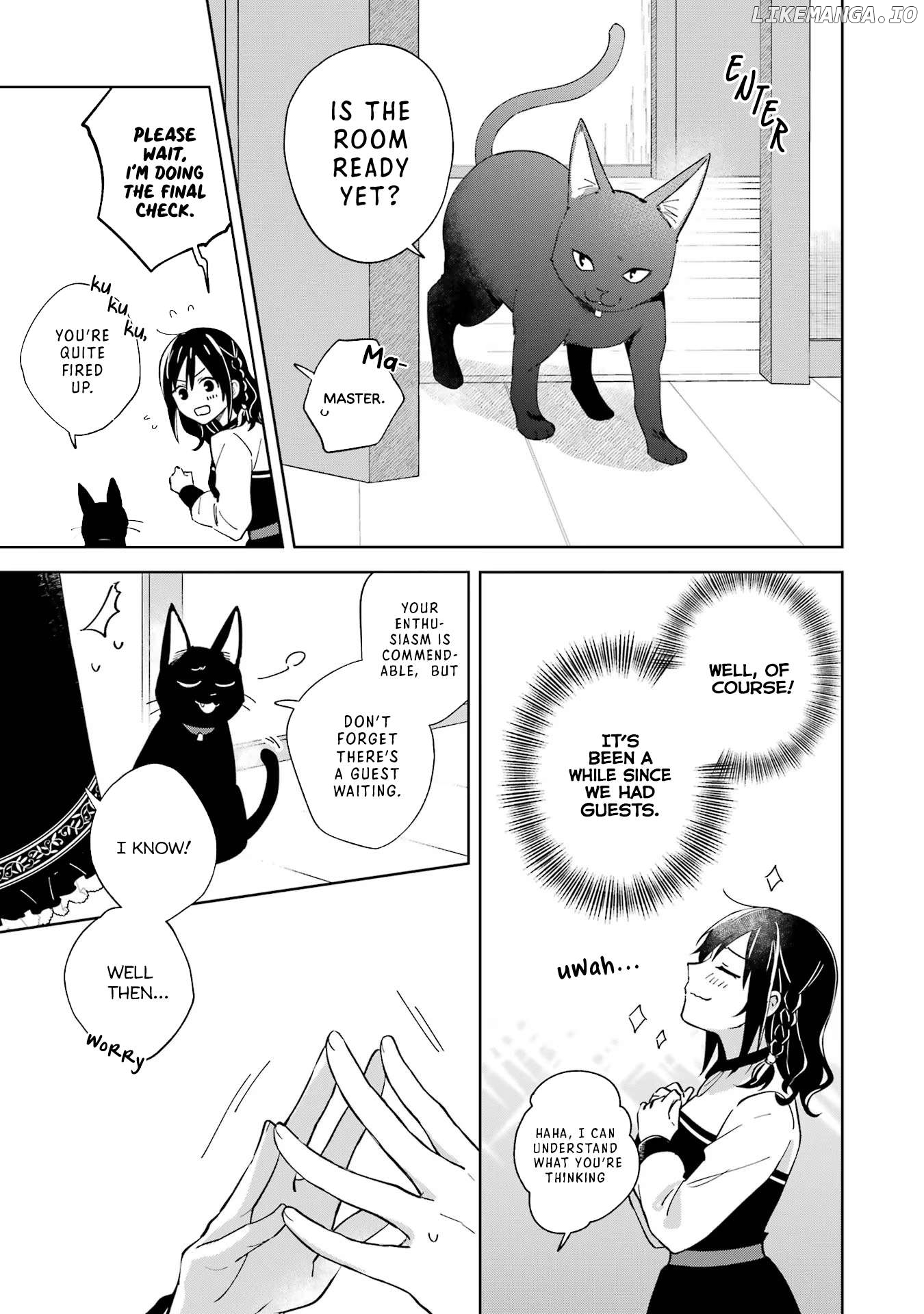 Isekai de Pension Hajimemashita. Sekai de Yuiitsu no Kuro Majo desu ga, Kono Chikara wa Okyaku-sama no Tame ni Tsukaimasu Chapter 2 - page 5