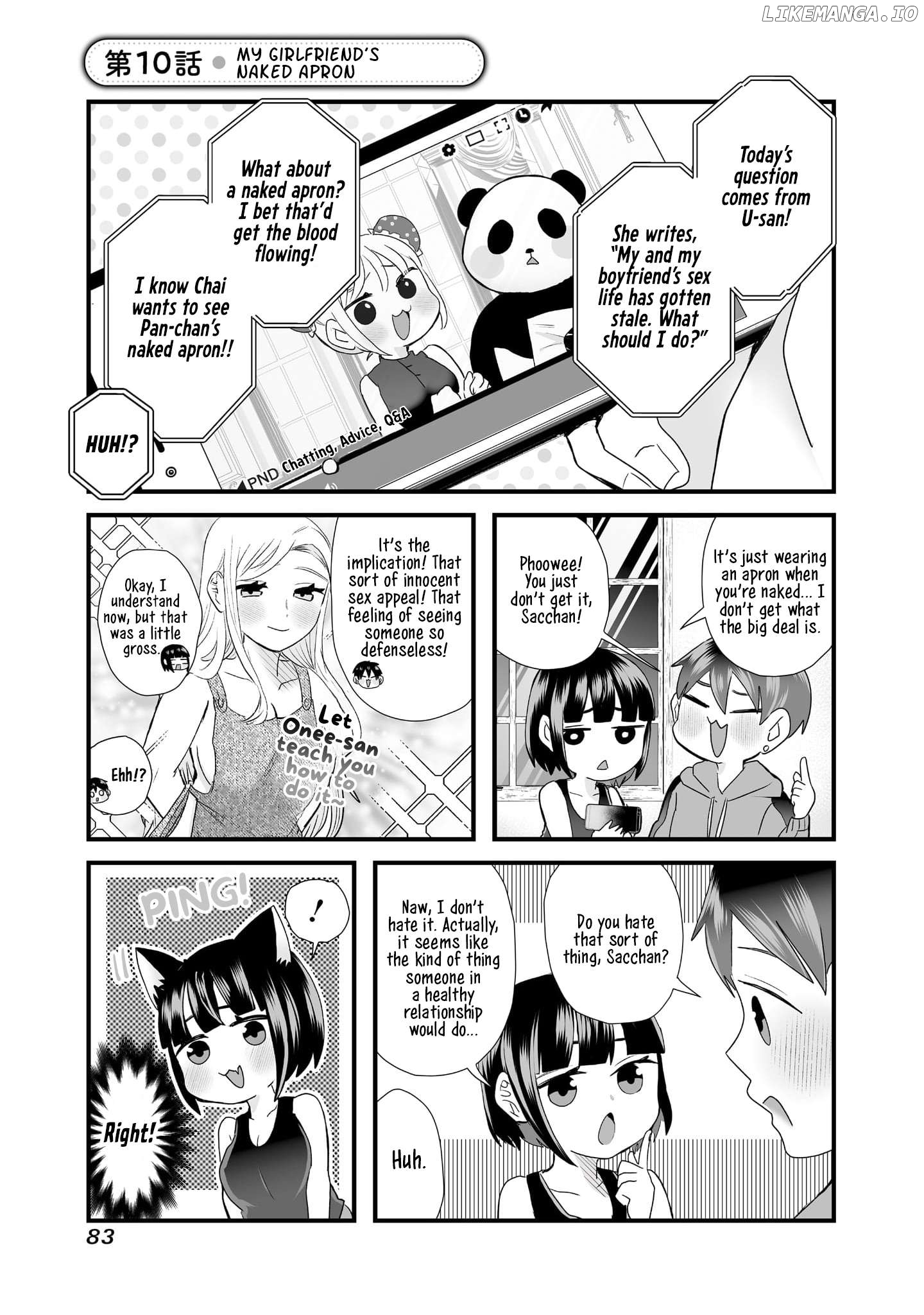 Sacchan to Ken-chan wa Kyou mo Itteru Chapter 10 - page 1