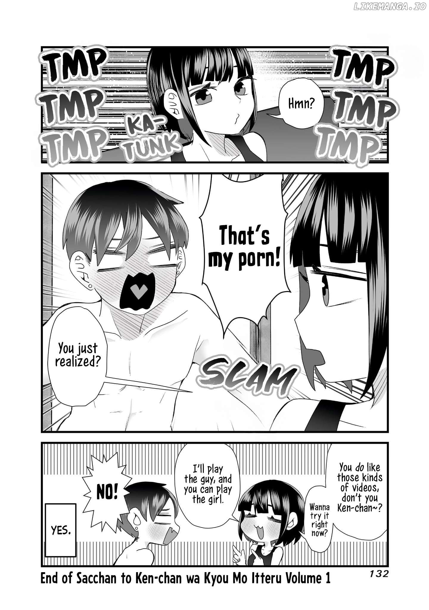 Sacchan to Ken-chan wa Kyou mo Itteru Chapter 15 - page 8