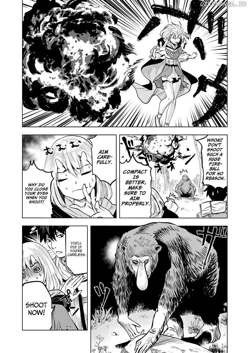 Makyo Seikatsu ~ Gakeppuchi Boken Sha Ga Hiki Komoru Ni Ha Hirosugiru Chapter 4.1 - page 6