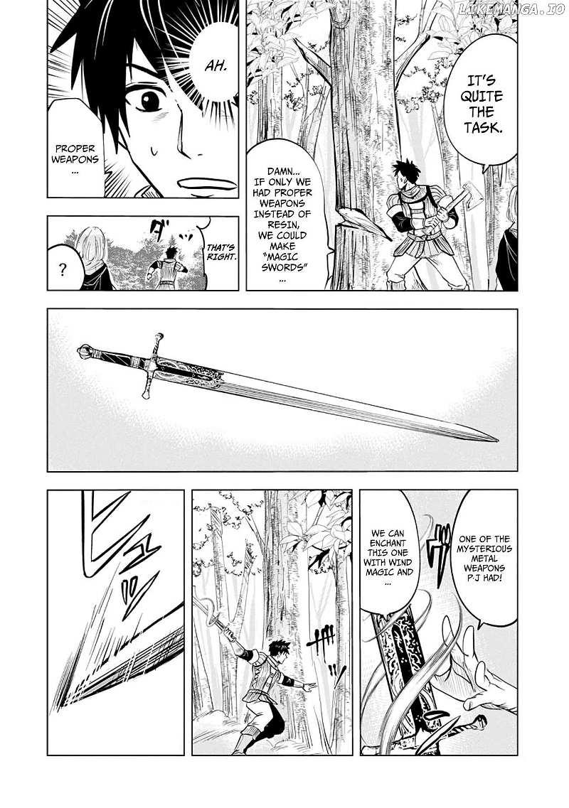 Makyo Seikatsu ~ Gakeppuchi Boken Sha Ga Hiki Komoru Ni Ha Hirosugiru Chapter 5.1 - page 9