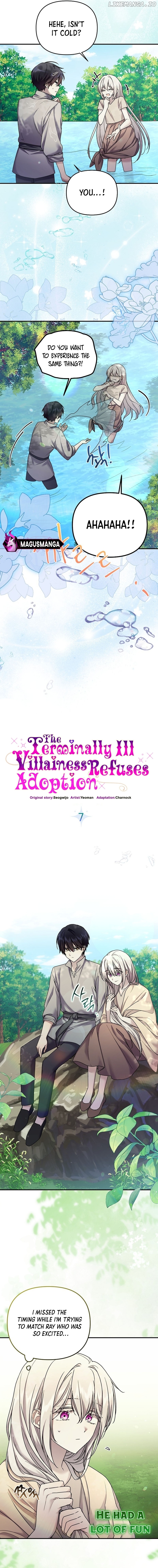 A Terminally Ill Villainess Refuses to Be Adopted Chapter 7 - page 6