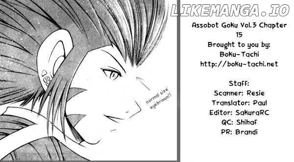 Assobot Goku chapter 15 - page 1