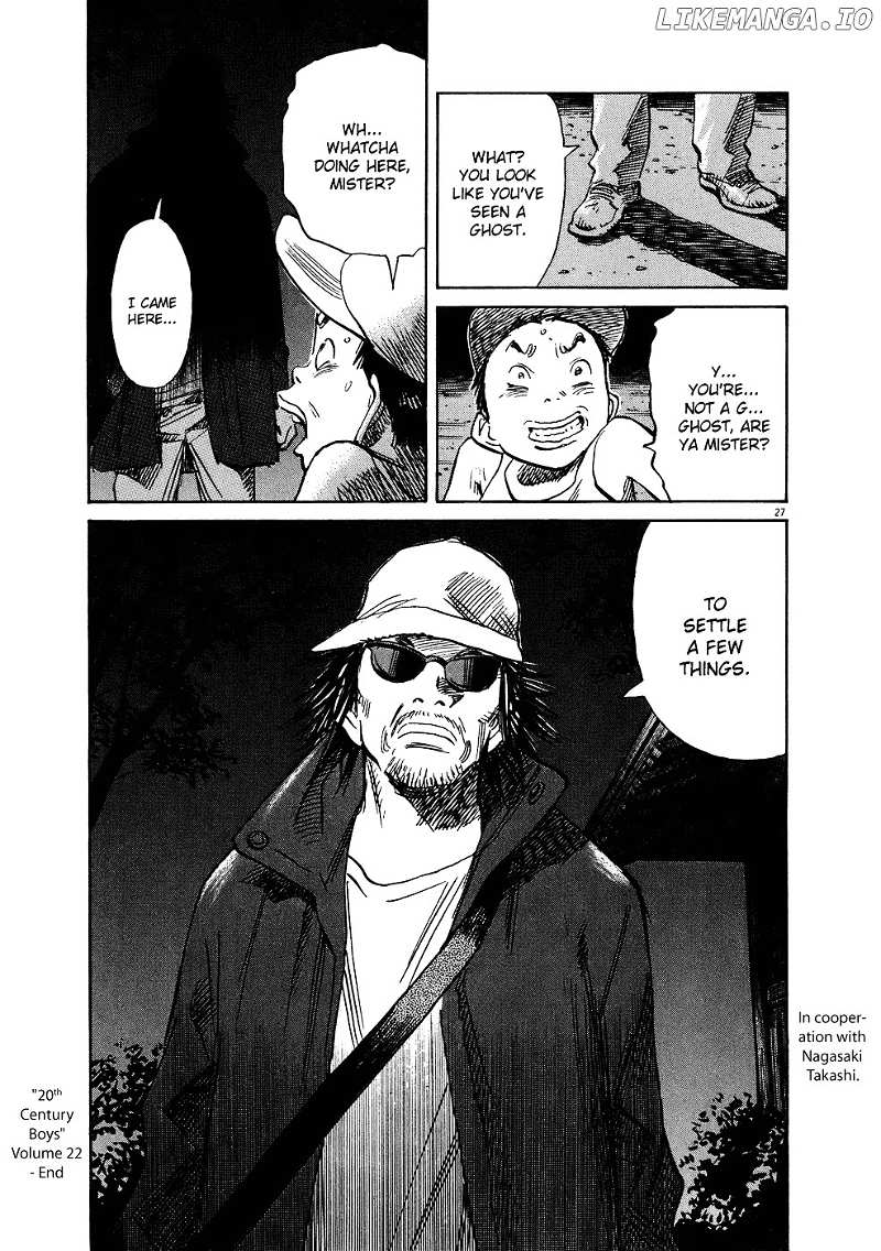 20th Century Boys chapter 249 - page 27