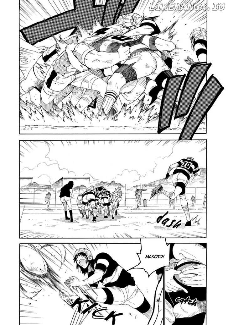 15: Meisetsu Kougyou Koukou Rugby Bu chapter 8 - page 14