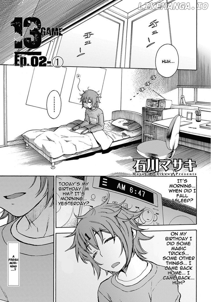 13 Game chapter 2 - page 2