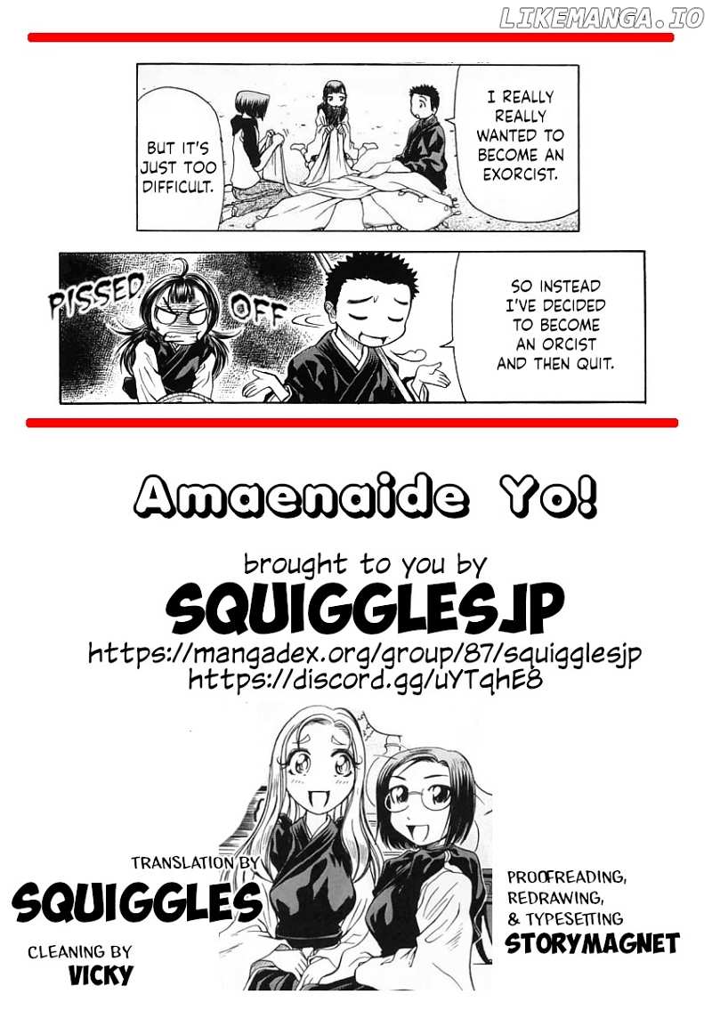 Amaenaideyo!! chapter 16 - page 35