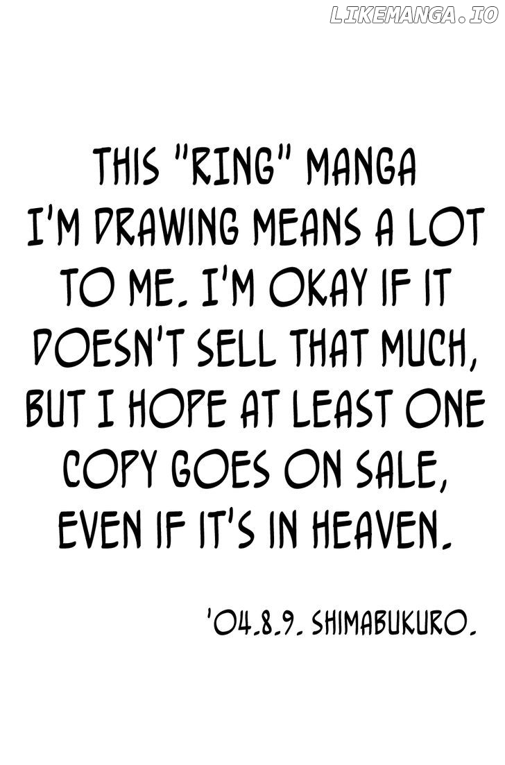 Ring (SHIMABUKURO Mitsutoshi) chapter 7 - page 24