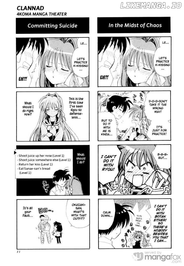 Clannad - 4-Koma Manga Theater chapter 1 - page 16