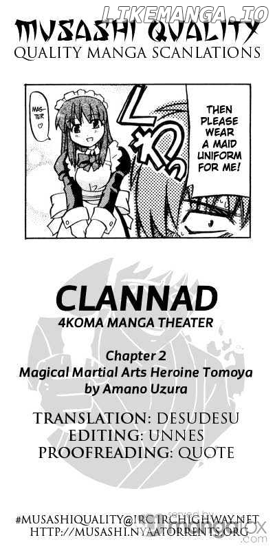 Clannad - 4-Koma Manga Theater chapter 2 - page 5