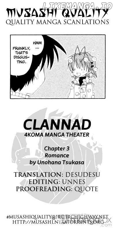 Clannad - 4-Koma Manga Theater chapter 3 - page 11