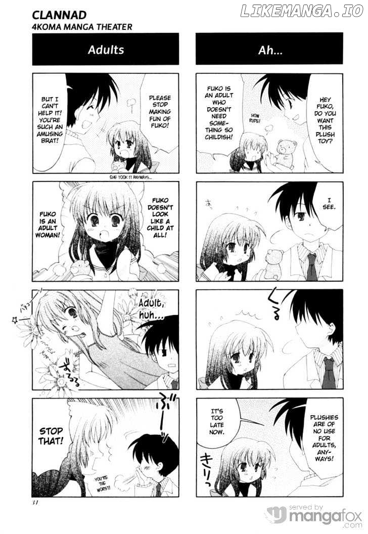 Clannad - 4-Koma Manga Theater chapter 3 - page 8