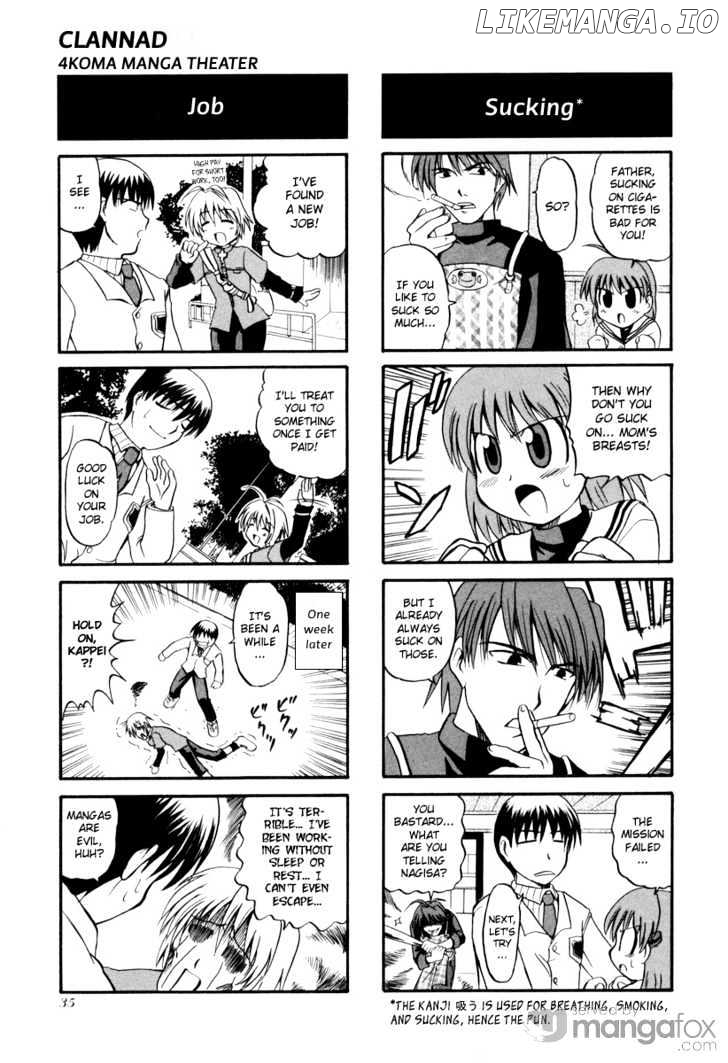Clannad - 4-Koma Manga Theater chapter 4 - page 2