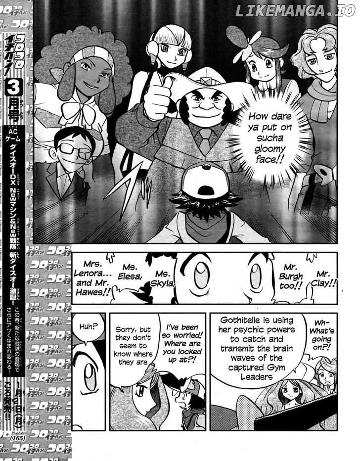 Pocket Monster Special: B-W Hen chapter 22 - page 13