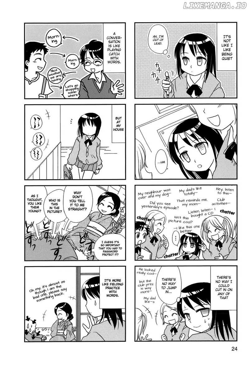 Morita-San Wa Mukuchi chapter 4 - page 2