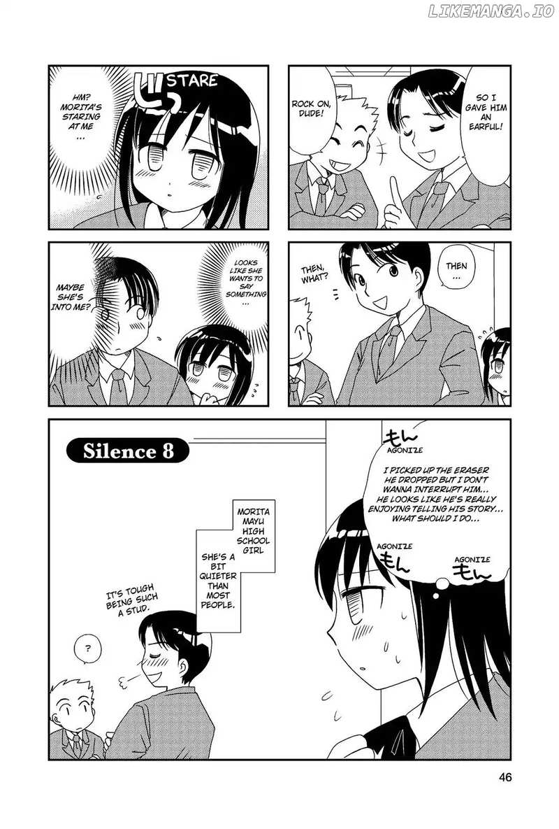 Morita-San Wa Mukuchi chapter 8 - page 1