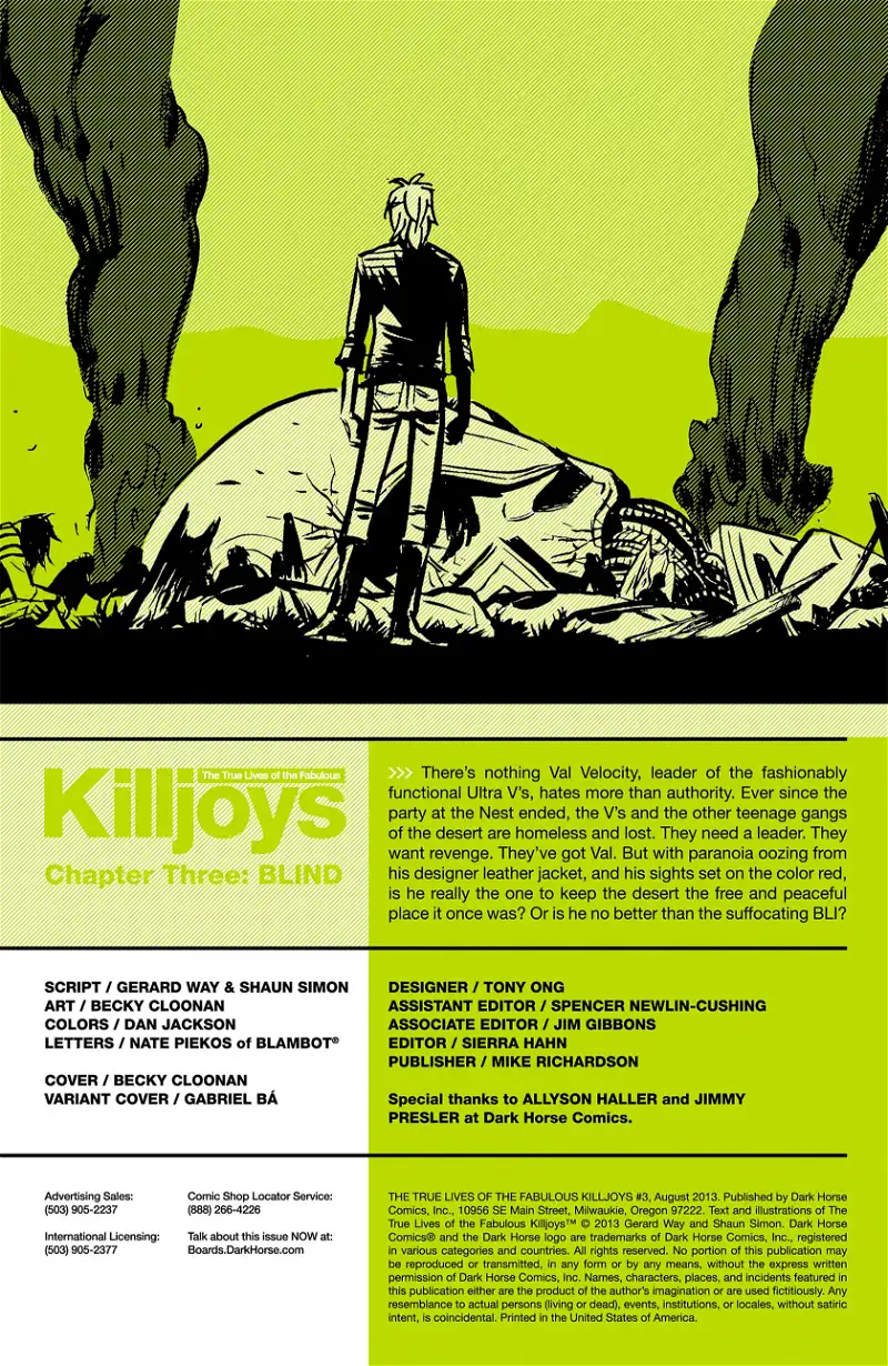 The True Lives of the Fabulous Killjoys Chapter 3 - page 2