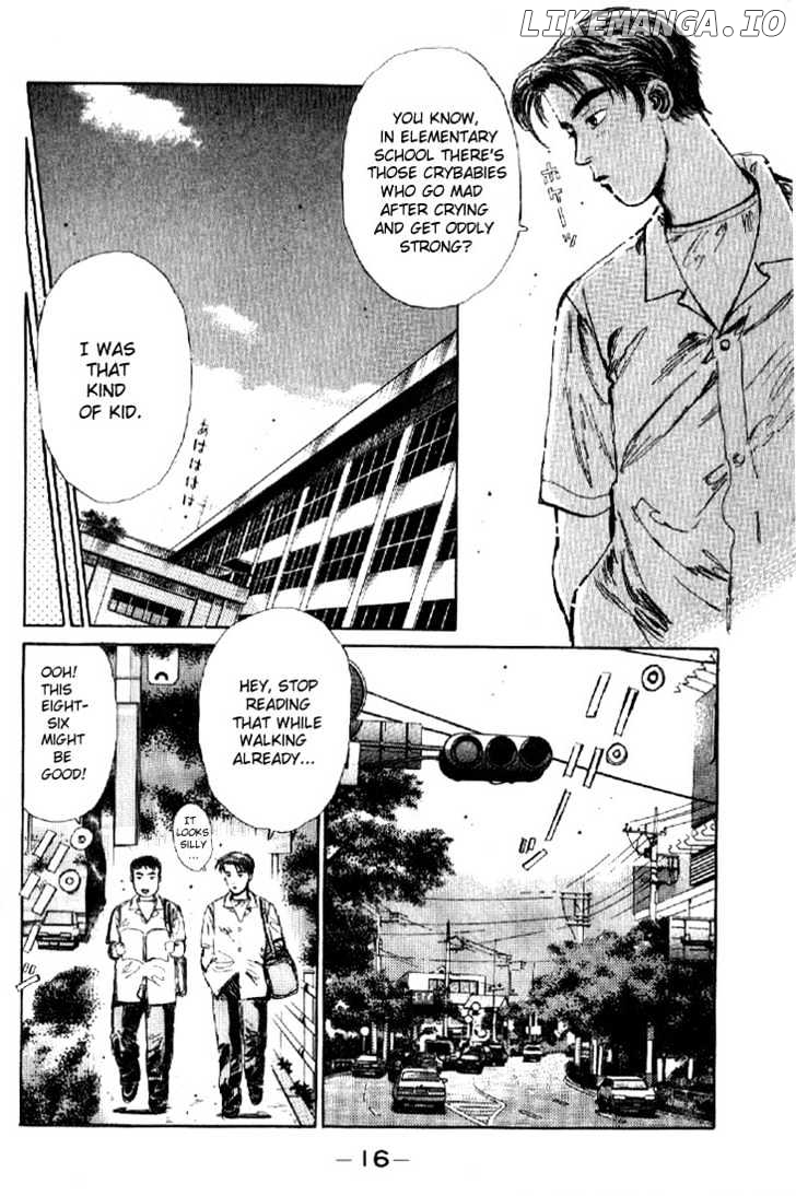 Initial D Chapter 1 - page 13