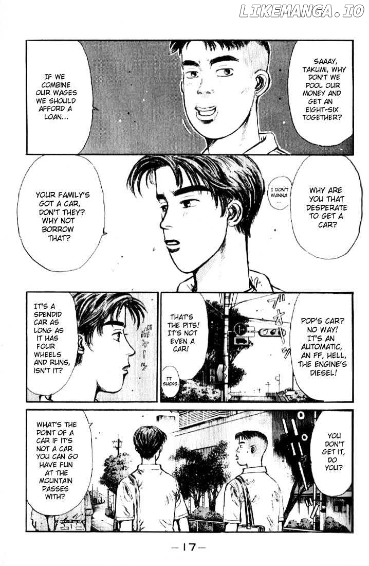 Initial D Chapter 1 - page 14