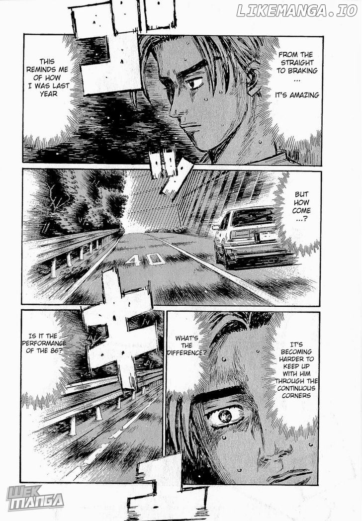 Initial D Chapter 677 - page 4