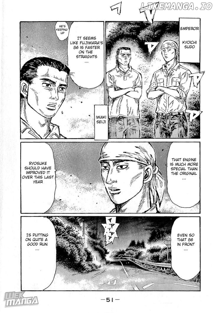 Initial D Chapter 674 - page 5