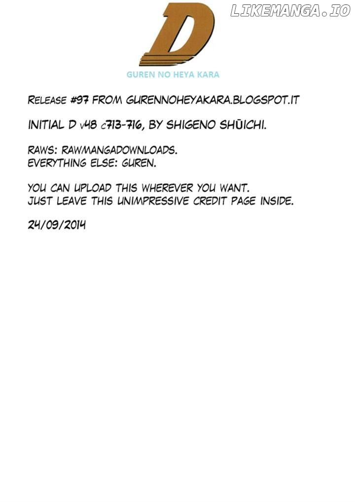 Initial D Chapter 716 - page 10