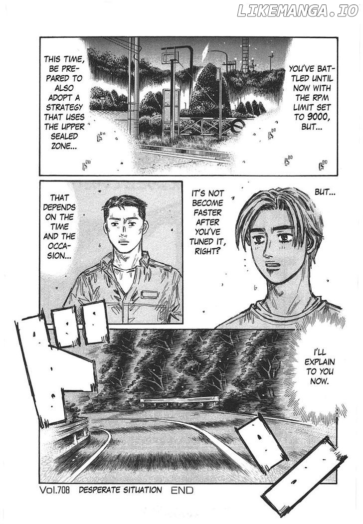 Initial D Chapter 708 - page 9