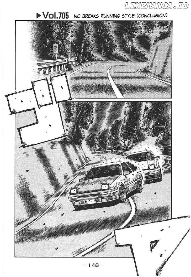 Initial D Chapter 705 - page 1