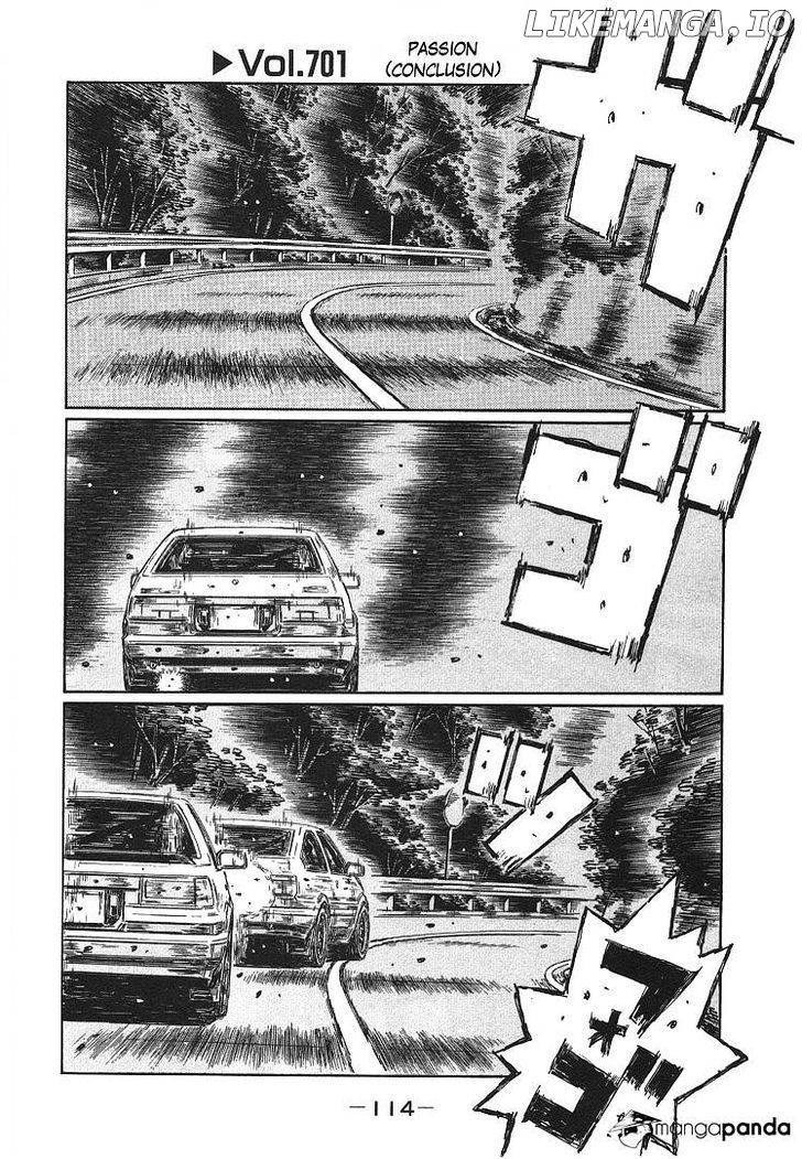 Initial D Chapter 701 - page 1