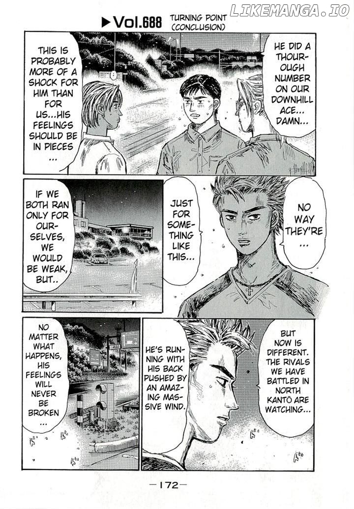 Initial D Chapter 688 - page 1