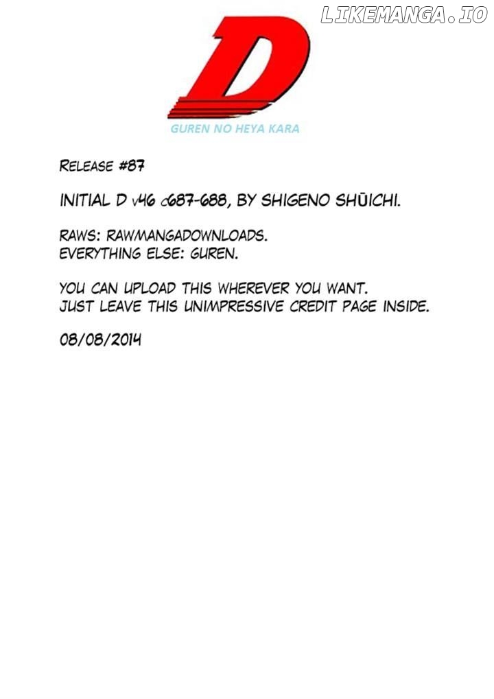 Initial D Chapter 688 - page 10