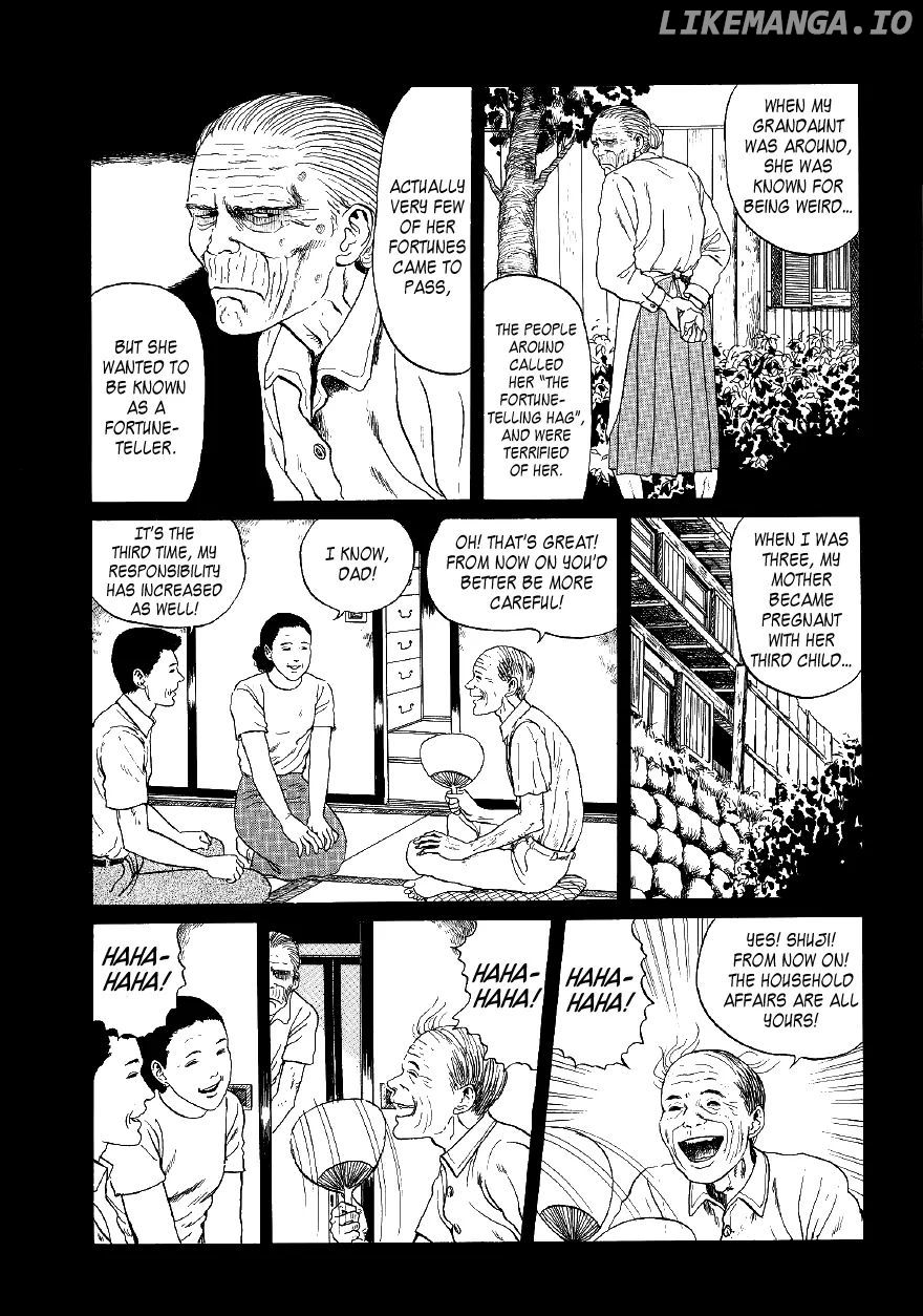 Itou Junji Kyoufu Manga Collection chapter 8 - page 14