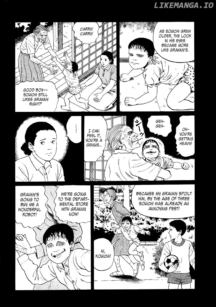 Itou Junji Kyoufu Manga Collection chapter 8 - page 19