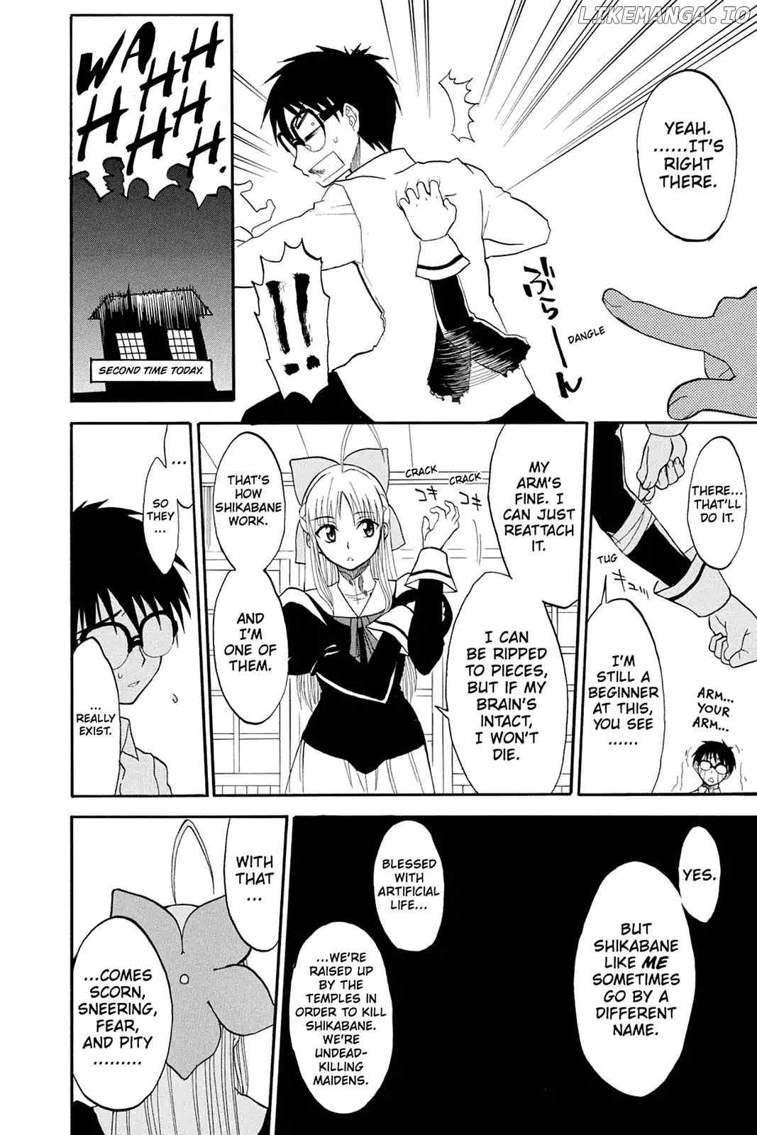 Shikabane Hime chapter 0.1 - page 36