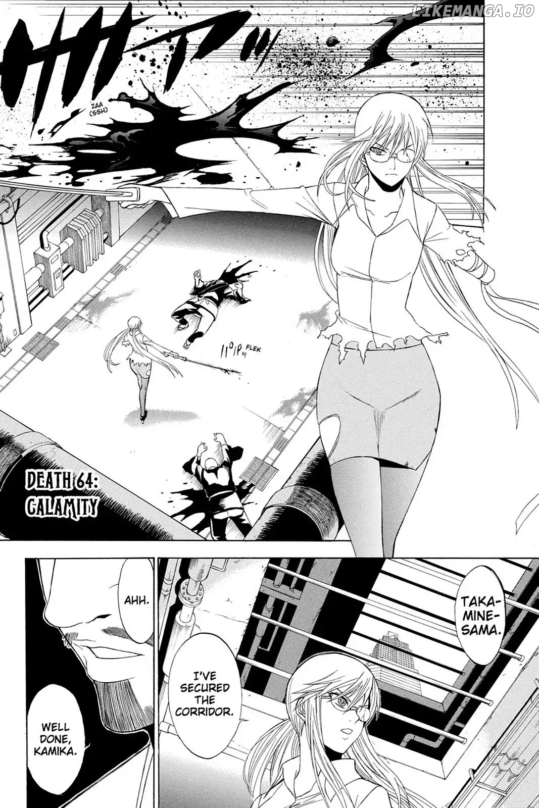 Shikabane Hime chapter 64 - page 1