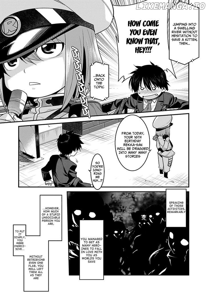 Ore ga Heroine o Tasukesugite Sekai ga Little Mokushiroku!? chapter 1 - page 22