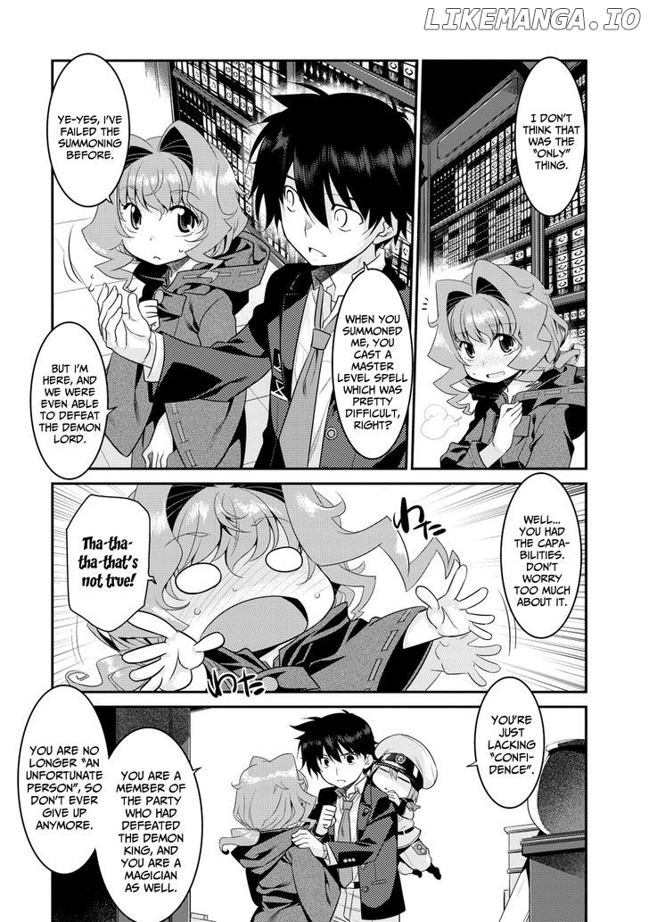 Ore ga Heroine o Tasukesugite Sekai ga Little Mokushiroku!? chapter 8 - page 4
