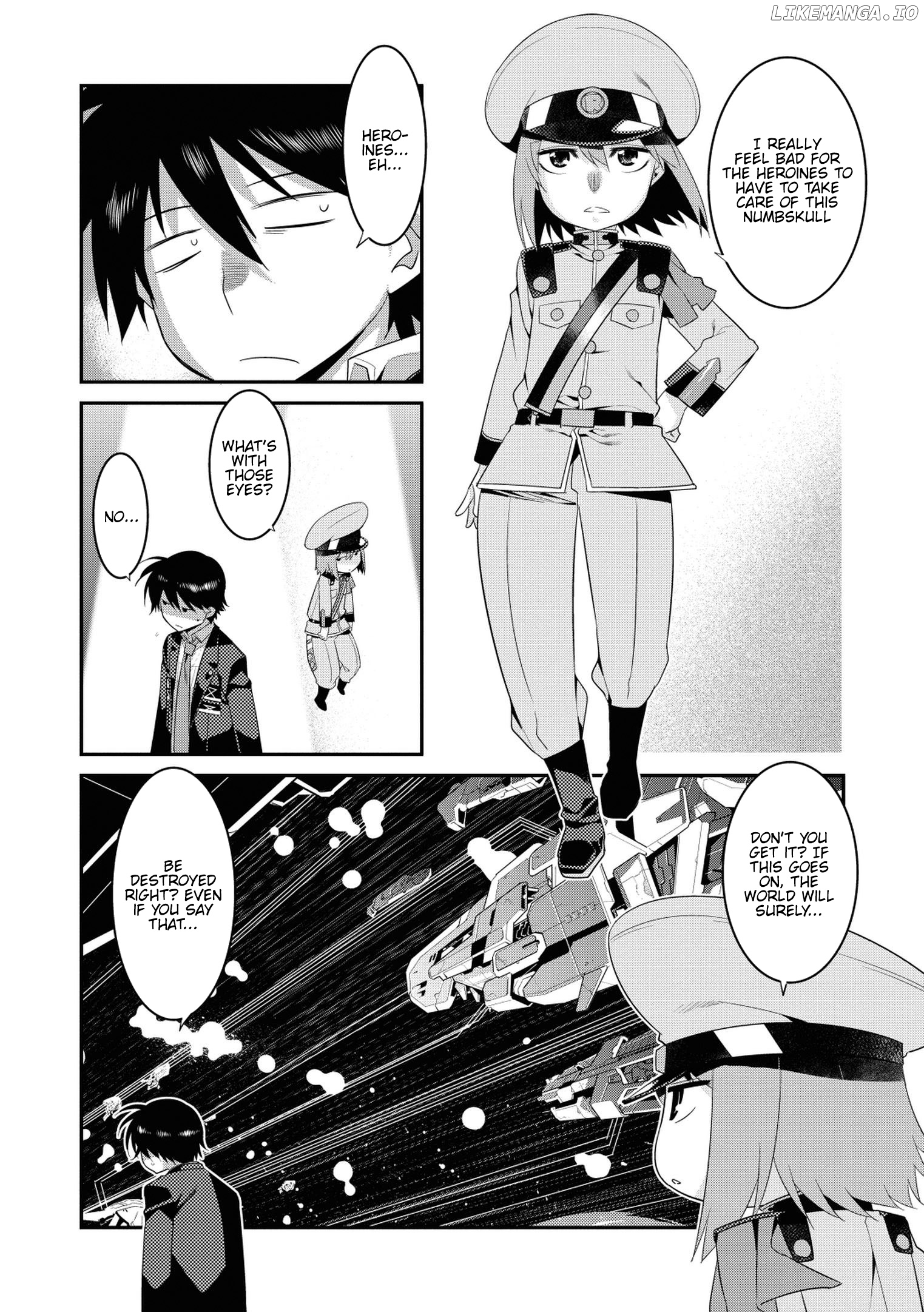 Ore ga Heroine o Tasukesugite Sekai ga Little Mokushiroku!? chapter 33 - page 19