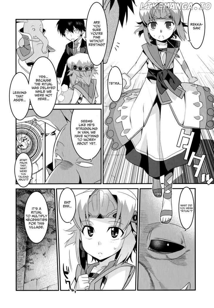 Ore ga Heroine o Tasukesugite Sekai ga Little Mokushiroku!? chapter 24 - page 8