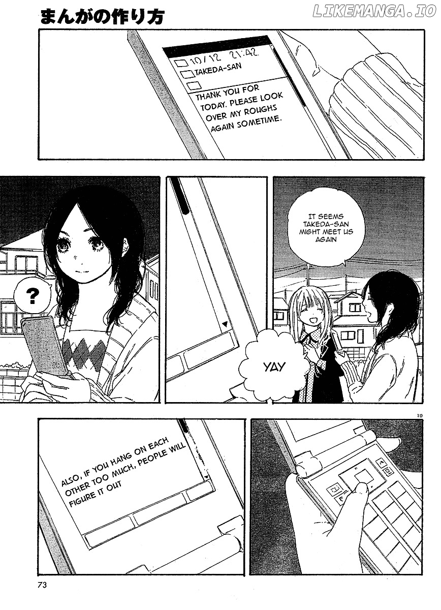Manga no Tsukurikata chapter 8-15 - page 84