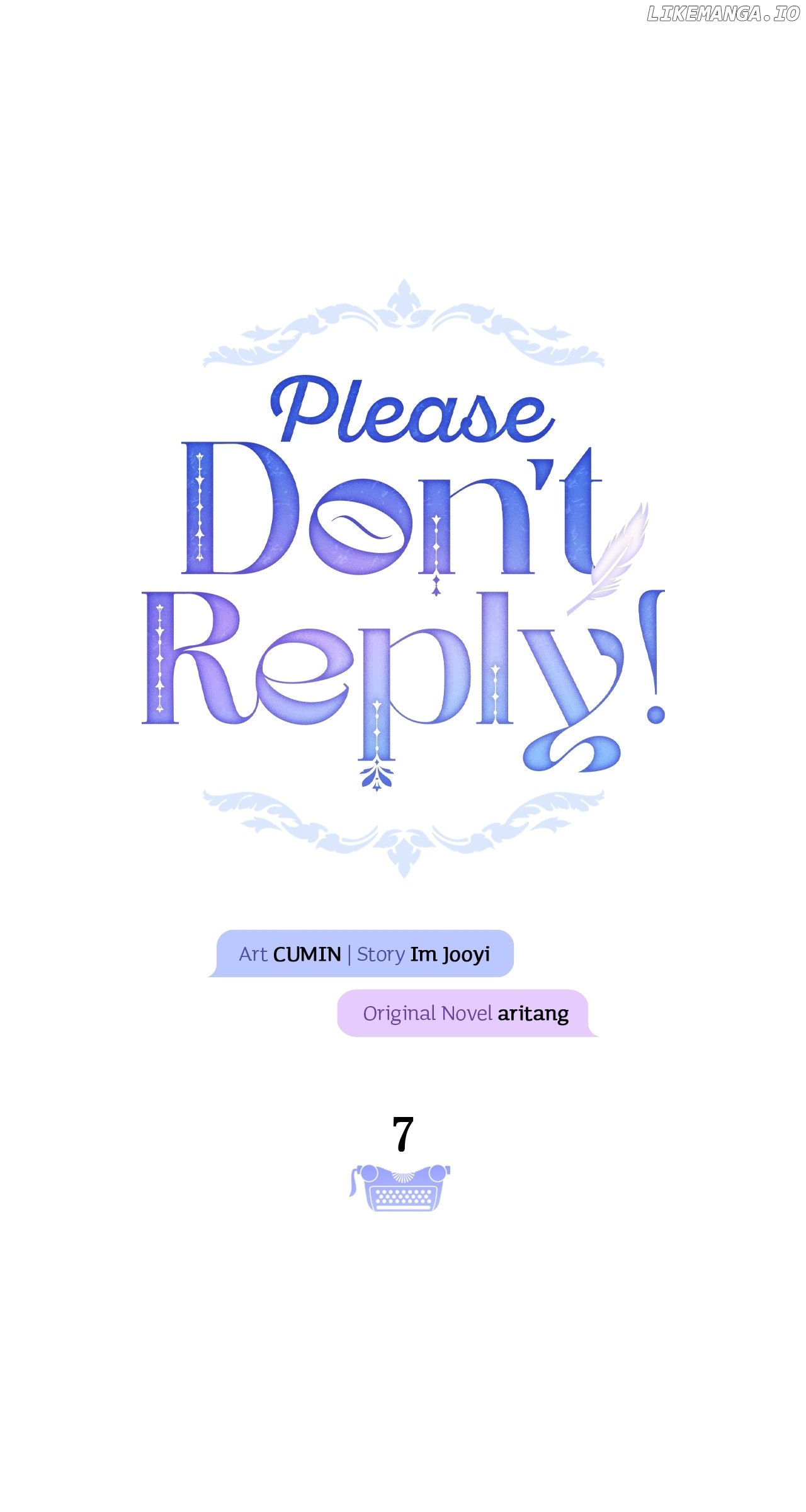 Please Don't Reply! Chapter 7 - page 13