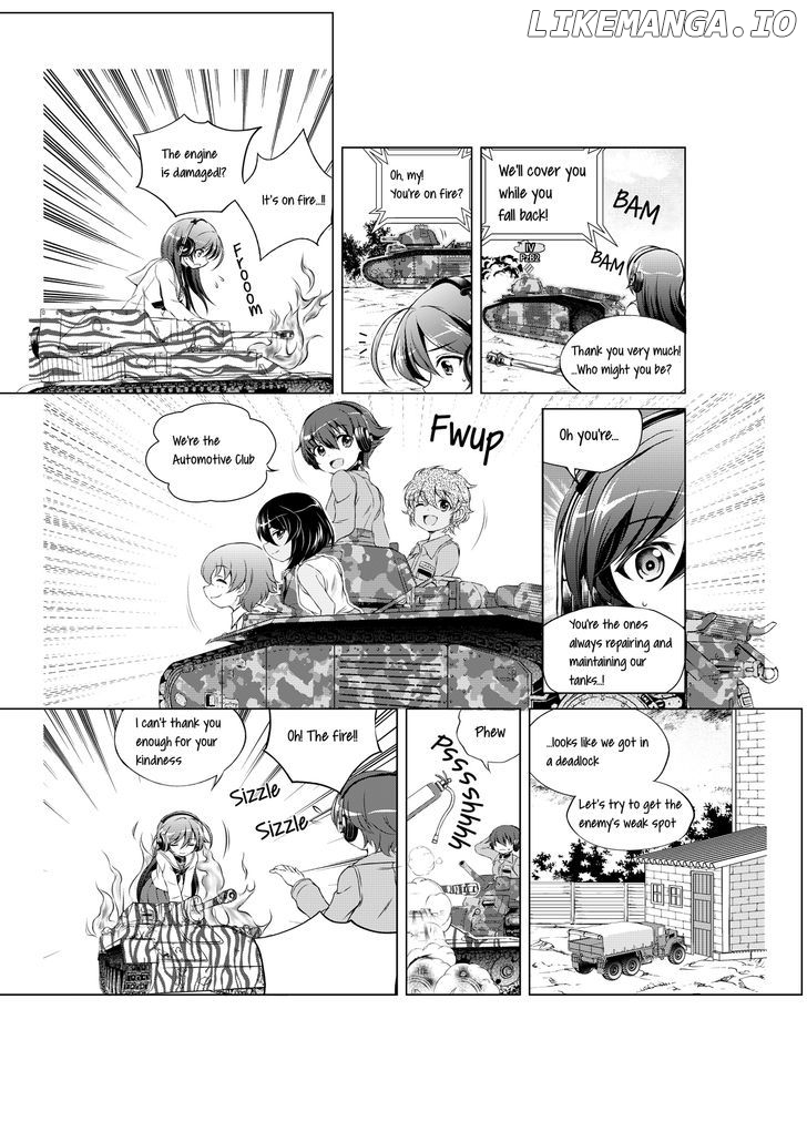 Hajimete no Senshadou - WoT for Beginners chapter 3.5 - page 2