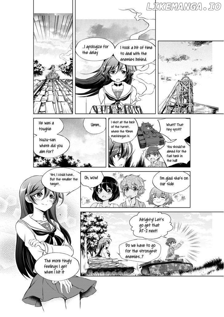 Hajimete no Senshadou - WoT for Beginners chapter 3.5 - page 8
