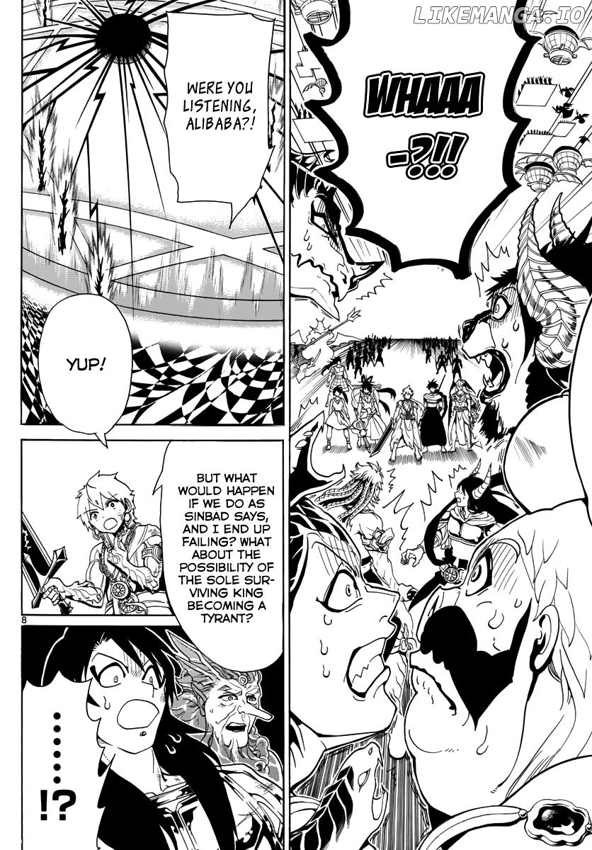 Magi - Labyrinth of Magic Chapter 367 - page 10